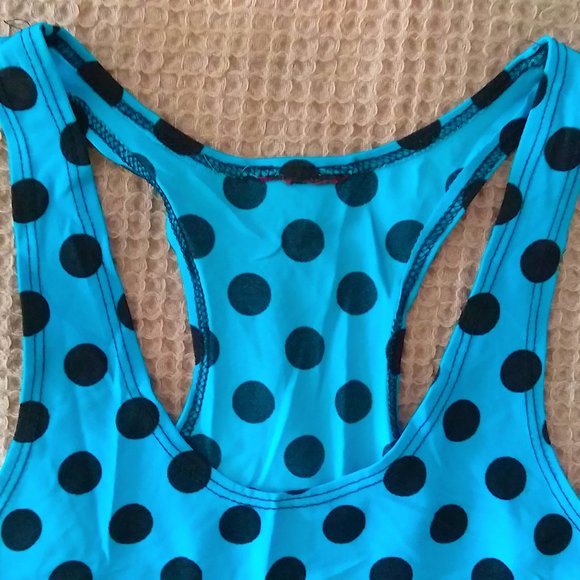 Polka Dot Cropped Tank - Picture 3 of 6